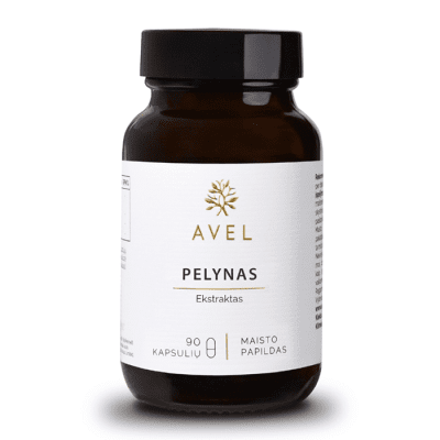 AVEL Pelynas, ekstraktas, 90 kapsulių