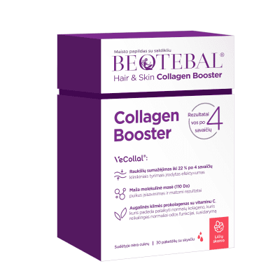 BEOTEBAL Hair & Skin Collagen Booster paketėliai su skysčiu, N30