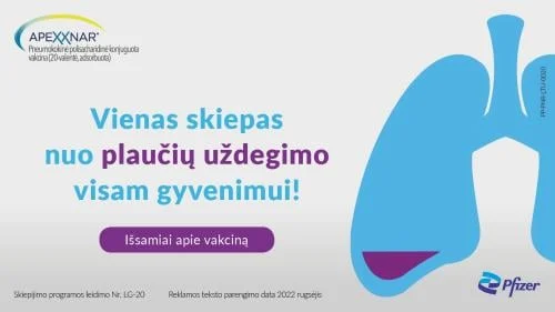 Pasiskiepykite nuo pneumokoko