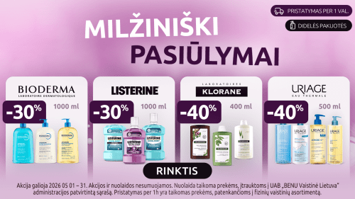 Milziniski pasiulymai