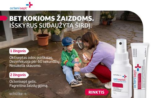 Oktiseptas gera kaina