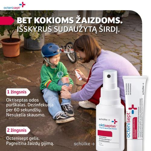 Oktiseptas gera kaina