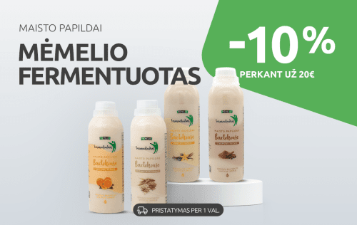 Mėmeslio fermentuotas -10 perkant už 20