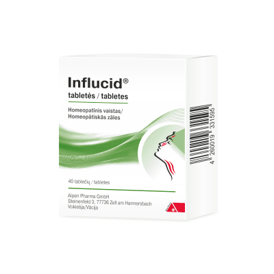 Influcid tabletės N40