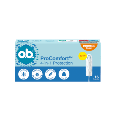 O.B. higieniniai tamponai Pro Comfort Super N16