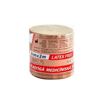 LAUMA elastinis tvarstis 8 cm x 2 m, N1
