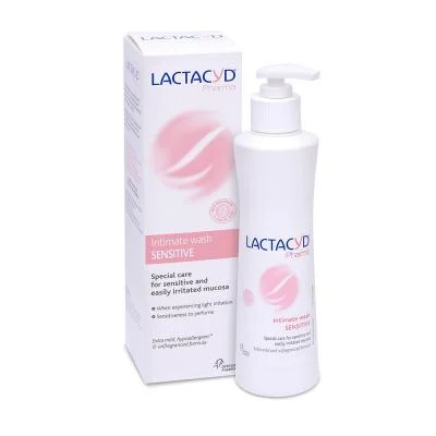 LACTACYD Pharma intymios higienos prausiklis jautriai odai 250 ml