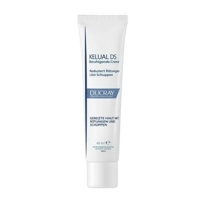 DUCRAY pleiskanojančios veido, kūno ir galvos odos kremas KELUAL DS 40 ml