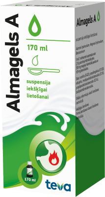 Almagel A geriamoji suspensija 170 ml