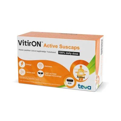 VitirON Active Suscaps kapsulės N30