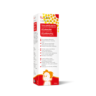 PoxClin Sensitive vėsinamosios putos 100 ml
