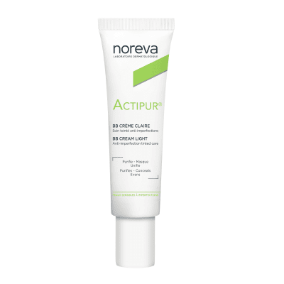 NOREVA toninis BB veido kremas ACTIPUR, šviesaus atspalvio, 30 ml