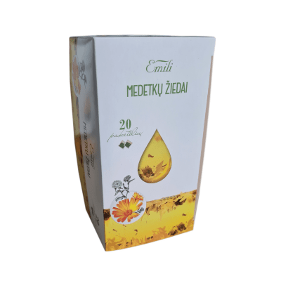Emili medetkų žiedų arbata (fl. Calendulae) 1,5 g, N20