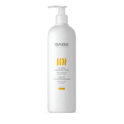 BABĒ atkuriamasis kūno losjonas BODY sausai odai su 10% šlapalo 500 ml