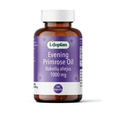 Nakvišų aliejus 1000 mg kapsulės N180