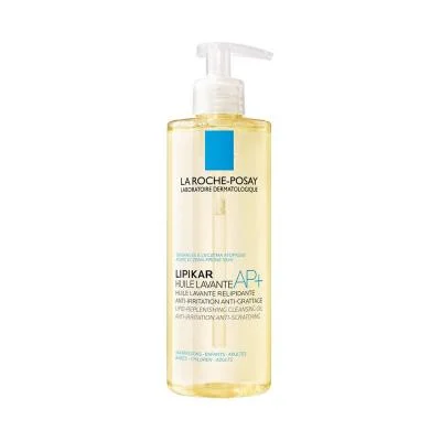 LA ROCHE-POSAY dušo ir vonios aliejus LIPIKAR AP+, 400 ml