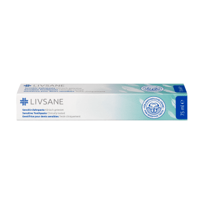 LIVSANE dantų pasta jautriems dantims 75 ml