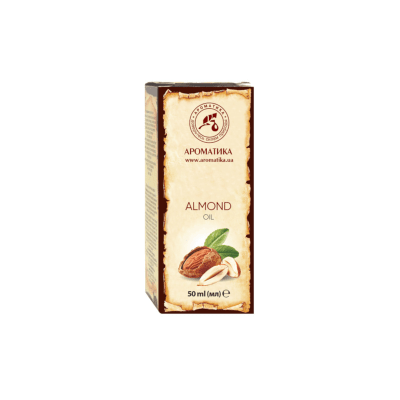 AROMATIKA natūralus augalinis migdolų aliejus 50 ml
