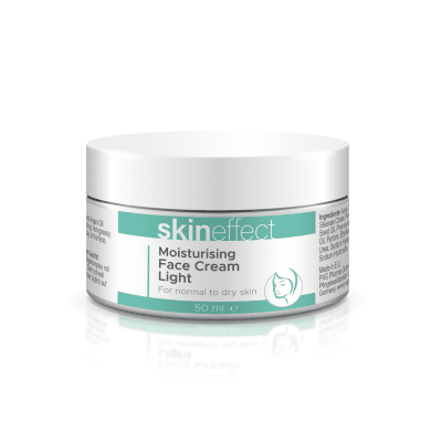 skineffect drėkinamasis veido kremas Light 50 ml