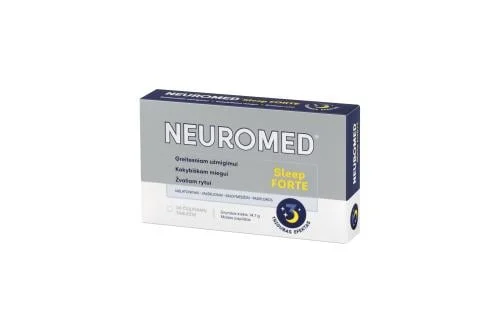NEUROMED Sleep FORTE, čiulpiamos tabletės, N30
