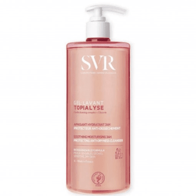 SVR TOPIALYSE GEL LAVANT kūno prausiklis itin sausai, atopinei odai, 1 L