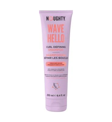 NOUGHTY Wave Hello šampūnas garbanotiems ir banguotiems plaukams, 250 ml