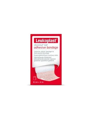 LEUKOPLAST Elastomull savaime prilimpantis elastinis bintas 8 cm x 4 m N1 