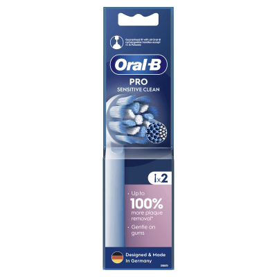 ORAL B dantų šepetėlio galvutės Sensitive, N2