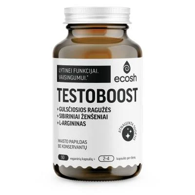 ECOSH testoboost, kapsulės, N90
