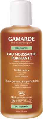 GAMARDE SEBO CONTROL putojantis valomasis veido vanduo, 200 ml