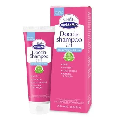 AMIDOMIO dušo želė-šampūnas 2in1, 250 ml