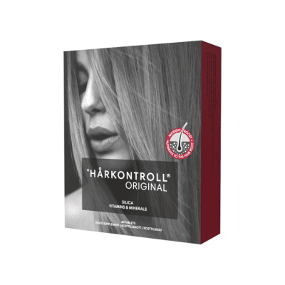 HÅRKONTROLL maisto papildai plaukams ORIGINAL, 60 dengtų tablečių
