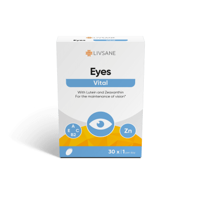LIVSANE eyes vital kapsulės, N30
