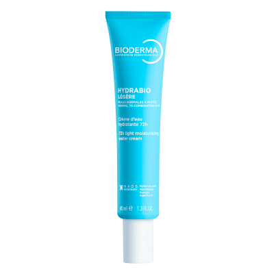 BIODERMA drėkinantis veido kremas normaliai, mišriai odai HYDRABIO LÉGÈRE, 40 ml