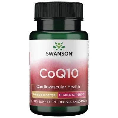 SWANSON Kofermentas Q10 100 mg, veganiškos kapsulės, N100