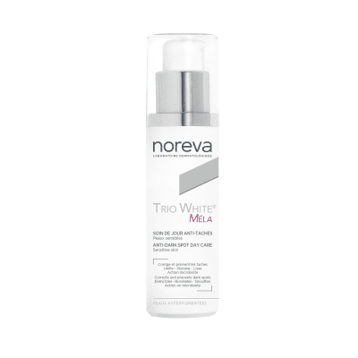 NOREVA Trio White Méla dieninis kremas pigmentuotai odai, 40 ml