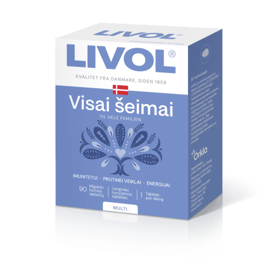 LIVOL MULTI tabletės visai šeimai, N90