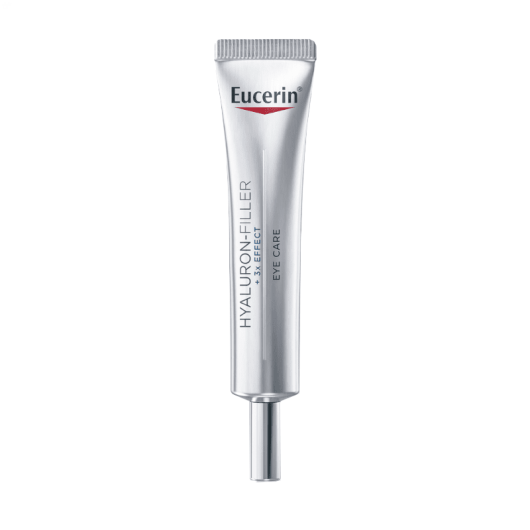 EUCERIN Hyaluron-Filler +3x Effect akių srities kremas SPF 15 su hialurono rūgštimi, 15 ml