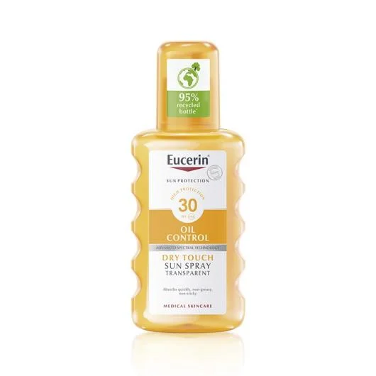 EUCERIN SENSITIVE PROTECT skaidrus purškalas nuo saulės SPF30, 200 ml