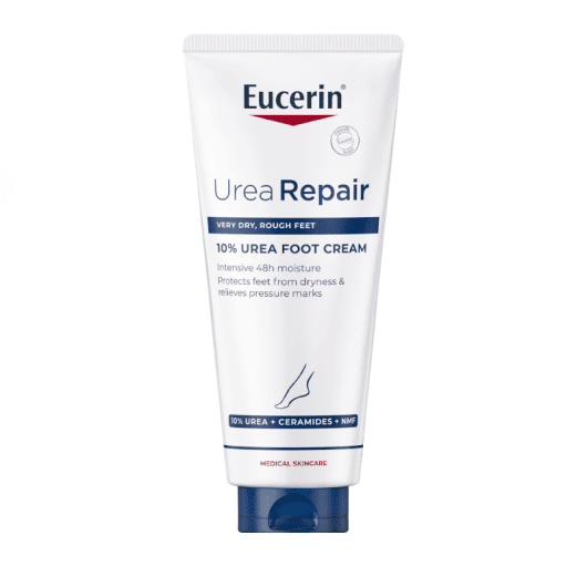 EUCERIN UreaRepair 10 % Urea pėdų kremas sausai odai, 100 ml
