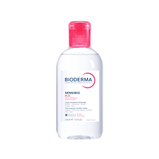 BIODERMA micelinis valomasis vanduo jautriai odai SENSIBIO H2O, 250 ml