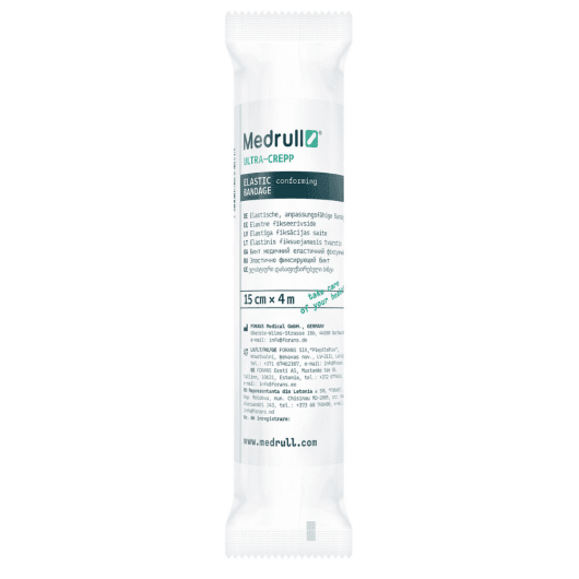 Medrull elastinis fiksuojantis tvarstis Ultra-crepp 15 cm x 4 m