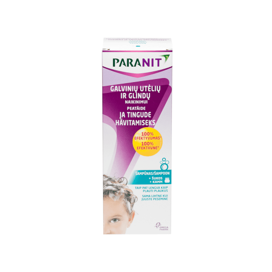 PARANIT šampūnas nuo utėlių ir glindų 200 ml
