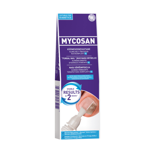 Mycosan 10 ml + 10 dildžių nagams N1