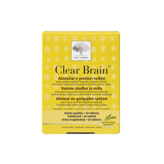 Clear Brain tabletės N60