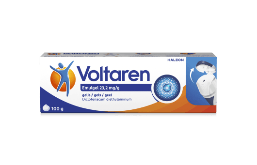 Voltaren Emulgel 23,2 mg/g gelis 100 g