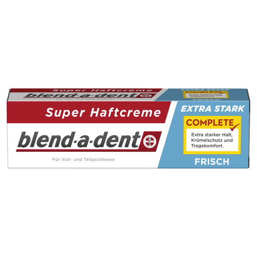 BLEND A DENT fiksuojamasis protezų kremas FRESH DENTURE, mėtų skonio, 47 g