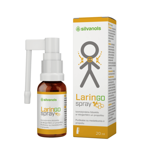 LARINGOSPRAY purškalas gerklei 20 ml