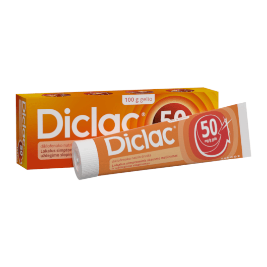 DICLAC 50 mg/g gelis 100 g