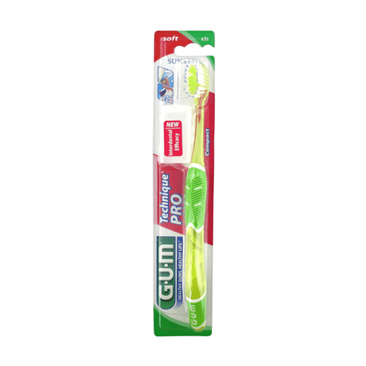 GUM minkštas dantų šepetėlis Technique PRO, N1
